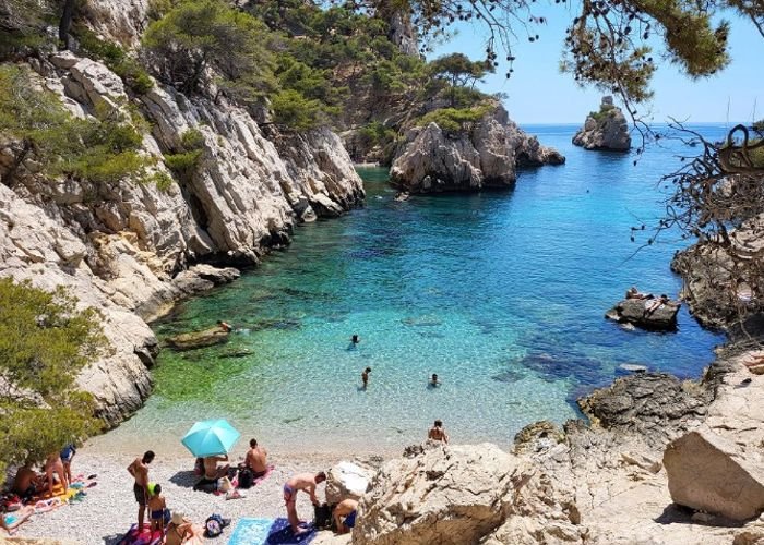se baigner à marseille, meilleur spot, marseille, parc national des calanques 